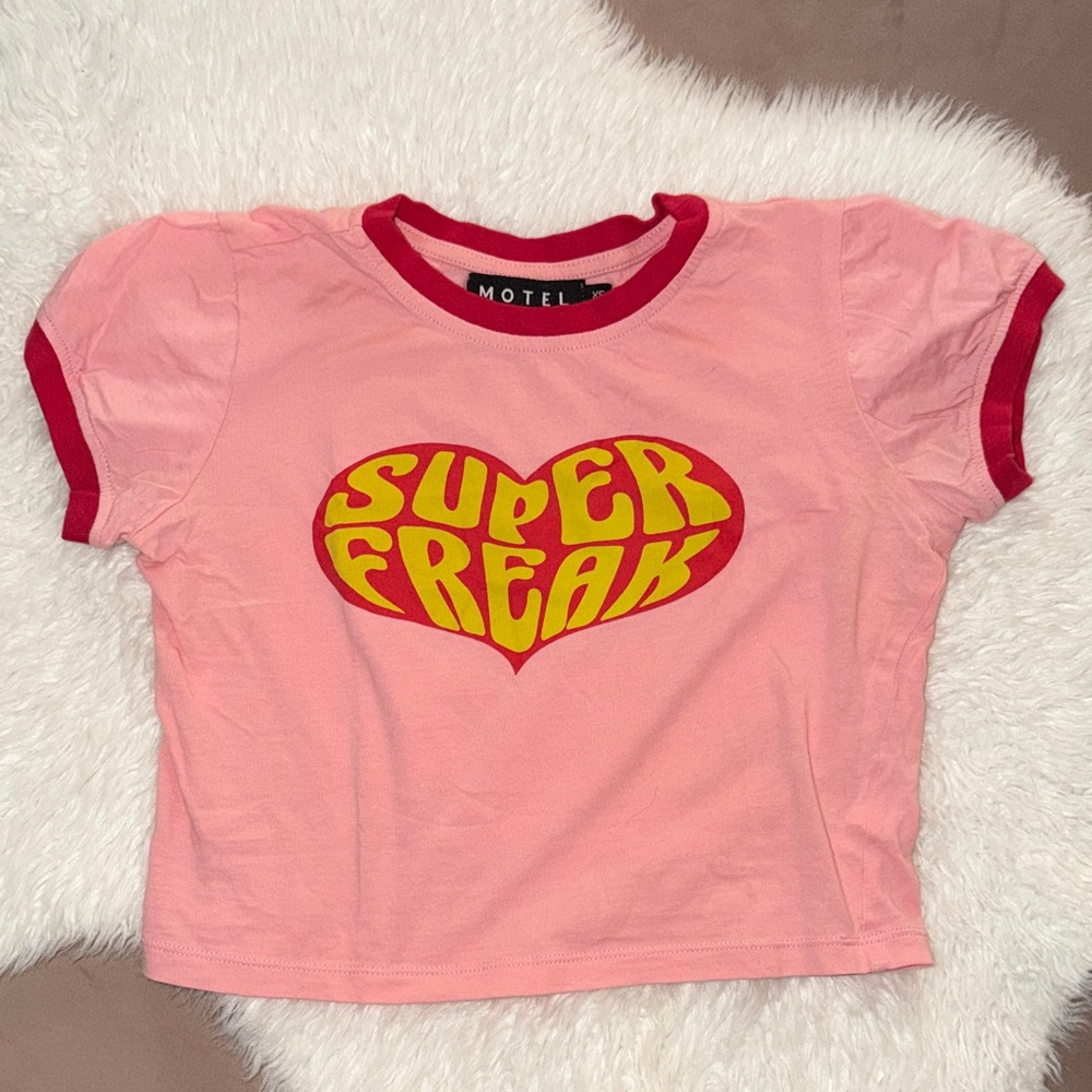 Motel Rocks Crop Tee